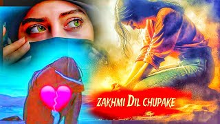 Dil Chupa Ke Roi Gay - Zakhmi Heart | Broken Love Story | Hindi Sad Song 2024