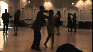 Salsa Dancing at New Years Gala Virginia