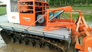 Máy xới bánh xích | Kubota dc 105x