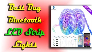 Best  Bluetooth LED Strip Lights | LED Light Strip Controlled by Smart Phone APP  Review