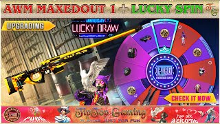 FILED COMMANDER AWM MAXEDOUT | PART 1 | LUCKY SPIN 2021 | PUBG MOBILE LITE