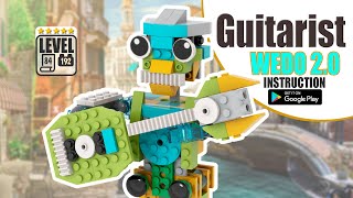 GUITARIST lego WEDO 2.0 Exclusive instruction  | Lego musician  | Гитарист инструкция