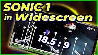 Sonic the Hedgehog in Widescreen! 18.5:9 on SEGA Forever - Part 2