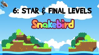 Snakebird: #6 - Star & Final Levels - Full Walkthrough