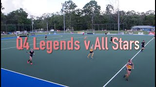 Q4. Legends v All StarsHockey. Sunshine Coast 2022