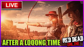 LIVE : PLAYING RED DEAD REDEMPTION 2 ONLINE AFTER A LONG TIME