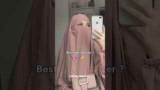 Best feeling ever ❤️🥹🤌 ll WhatsApp status ll#beingmuslimah #islamic #shorts #namaz