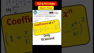 TGT & PGT Maths Short Trick-12 #tgtmaths #pgtmaths