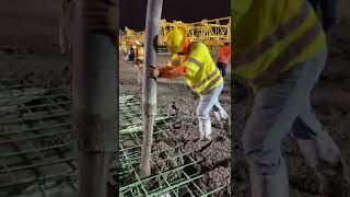 Pumping Direct Concrete at Site