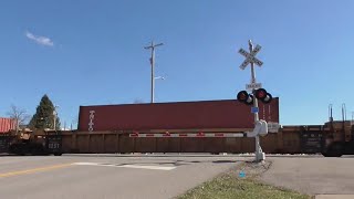 Route 60 Railroad Crossing - New London, OH - 3/16/24