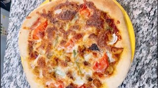 Tandoori Chicken pizza || Whole wheat pizza || No Maida