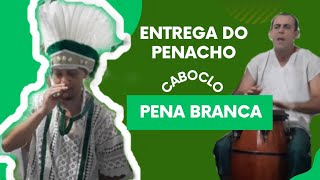 ENTREGA DO PENACHO/COROAÇÃO DO CABOCLO PENA BRANCA 💚🏹🤍