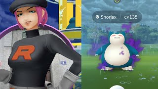 How I Defeated a 3x SNORLAX Team Rocket Grunt in POKEMON GO!