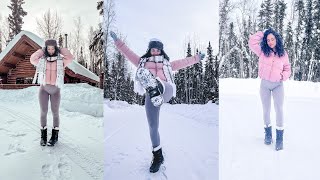 Winter In Alaska!! Travel Vlog 👀❄️☃️