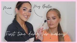 MUA DOING MY BESTIES MAKEUP FOR FIRST TIME