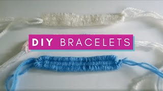 DIY Straw Bracelet