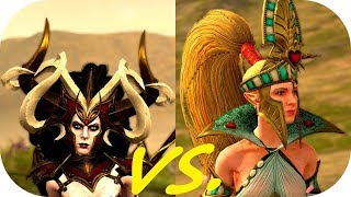 Total War: Warhammer II ♦ Fight Club ♦ Morathi vs. Alarielle