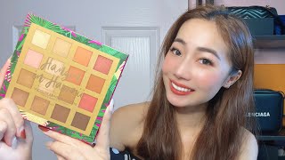 BH COSMETICS HANGIN' IN HAWAII PALETTE | First Impression & Swatches! BEST Drugstore Eyeshadow 2022