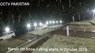 Snow Fall In Naran