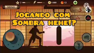 jogado Shadow Fight 2 com u Sombra comemoração de 34 incretros