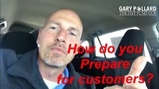 How do you prepare for customers? w/ Gary Pollard The Fist Pump Guy at Bondy’s Toyota Enterprise Al