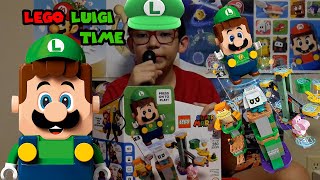 Ya regresé Abriendo construyendo Lego Luigi