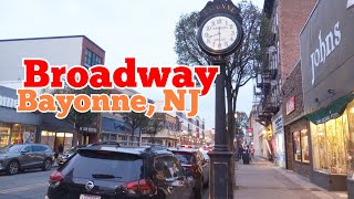 Walking on Broadway in Bayonne, New Jersey, USA | 15th St to 38th St