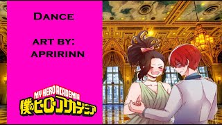 [My Hero Academia Comic Dub] Dance ( Todoroki x Momo )