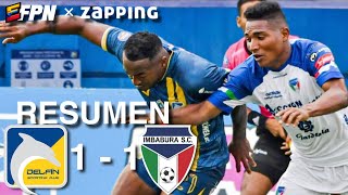 ¡EMPATE EN EL JOCAY : DELFÍN E IMBABURA IGUALARON 1-1!