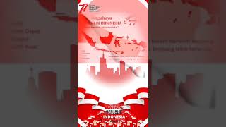 Dirgahayu Republik Indonesia Ke-77. Pulih Lebih Cepat, Bangkit Lebih Kuat _ 17-08-2022 #shorts #fyp