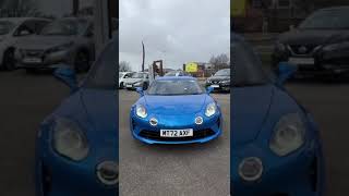 Alpine A110s1.8L Turbo 300S DCT finished  in the stunning Alpine Blue