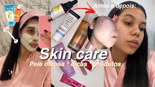 Minha rotina de SKIN CARE ✨• pele oleosa , produtos , dicas e mais …