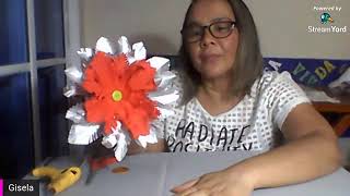 ¡HACIENDO UNA FLOR EN CARTÓN!