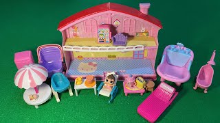 Unboxing Mainan Baby Doll House, Pink Bathtub Toys Collection ASMR | Review Toys