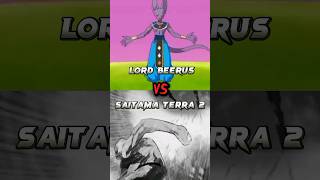 Saitama VS Lord Beerus #dragonball #anime