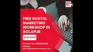 Free DM Workshop In Solapur Video