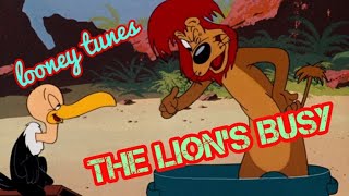 THE LION'S BUSY #loonytune #warnersbro#webtoons@usretroons