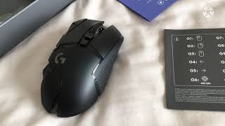 Unboxing a Logitech G502 LIGHTSPEED Wireless Gaming Mouse