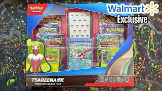 Opening the Walmart Exclusive Tsareena ex Premium Collection Box