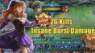 QUINEVERE SIDELANE 26KILLS/ TOP GLOBAL GUINEVERE/GUINEVERE INSANE DAMAGE COMBO