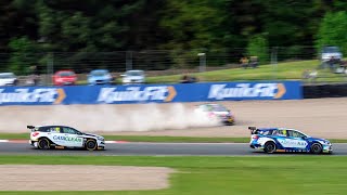 BTCC HORRENDOUS CRASH - DONNINGTON PARK