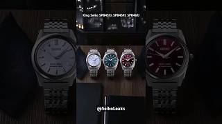 King Seiko SPB457J, SPB459J, SPB461J