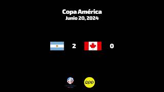 ARGENTINA 2 - CANADÁ 0 | PARTIDO COMPLETO RPP