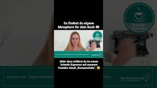 So findest du eigene Metaphern für dein Buch