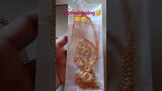 Gold forming haram set🤩🤩1000+shipping🥳 watsapp 8148299183