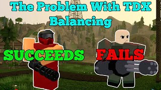 TDX's Problem With Tower Balancing