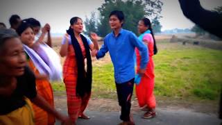 Beautiful bodo girls dancing at  "MAGW"  festival "