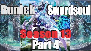 Climb To Diamond W/ Runick Swordsoul! - Part 4 - Yu-Gi-Oh! Master Duel Season 13