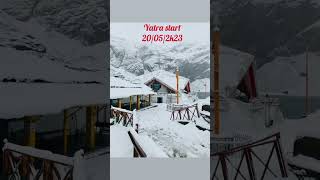 Hemkund Sahib Ji, ￼Yatra start 20/05/2k23#hemkunt_sahib #shorts #breakingnews #uttarakhand