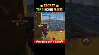 Secret Hidden Places For Cs Rank 😱 Free Fire Hidden Places #agfverma #shorts